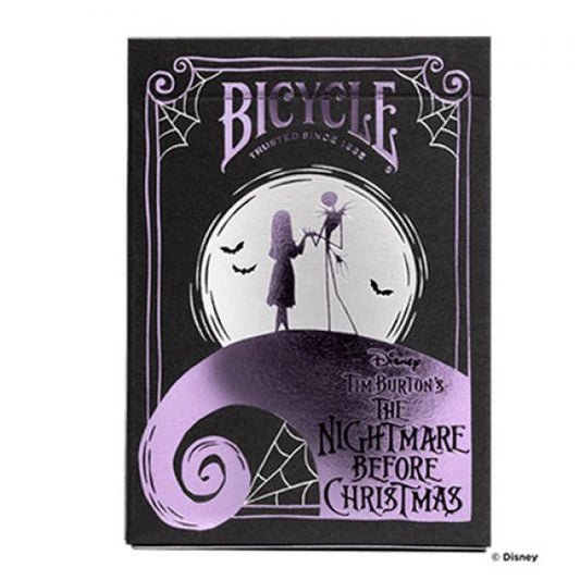 Cartes à jouer Bicycle Disney L'Étrange Noël de Monsieur Jack par US Playing Card Co