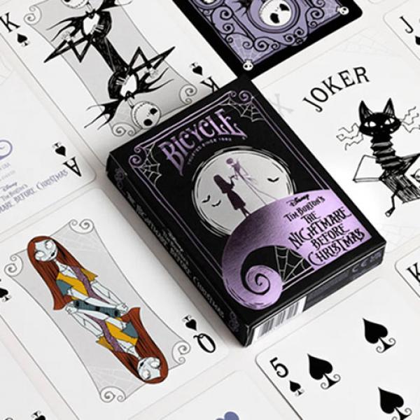 Mazzo di carte Bicycle Disney Nightmare Before Christmas Playing Cards by US Playing Card Co
