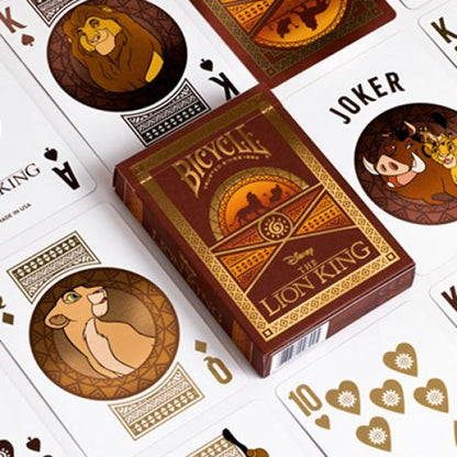 Mazzo di carte Bicycle Disney Lion King Playing Cards by US Playing Co
