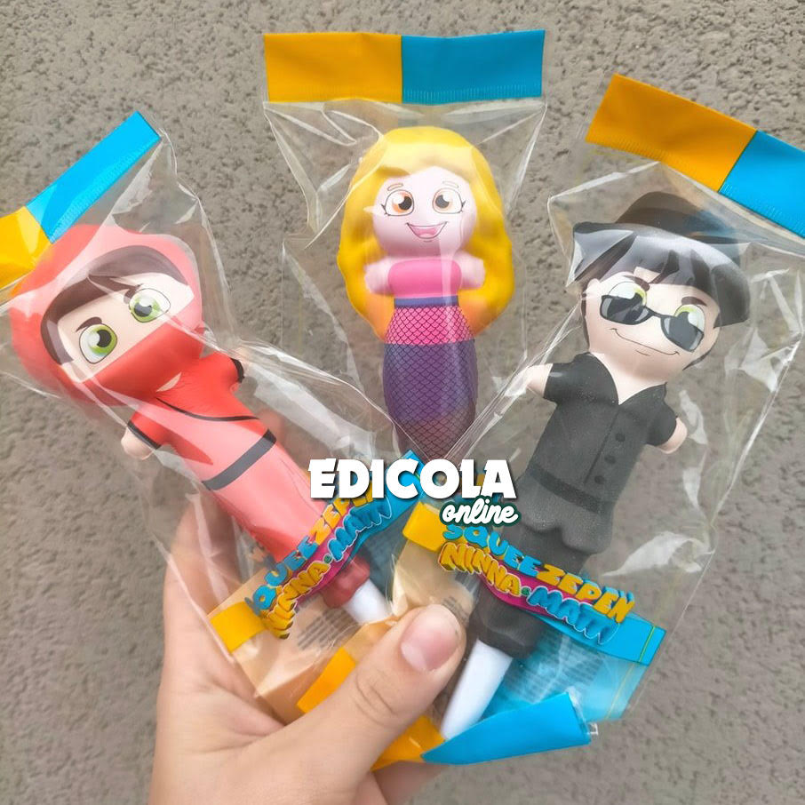 Penna con Squishy Antistress di NINNA e MATTI Squeez Pen Squeezpen Youtube Gamer