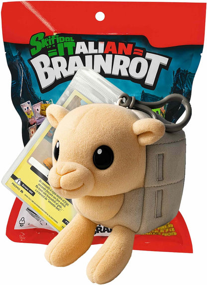 Peluche + Card Maxi Limited di Skifidol Italian Brainrot - 12cm