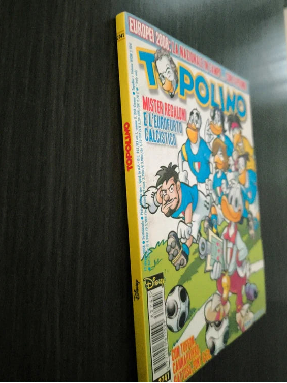 Fumetto Topolino n. 2741 – Speciale Nazionale di Calcio - Libretto