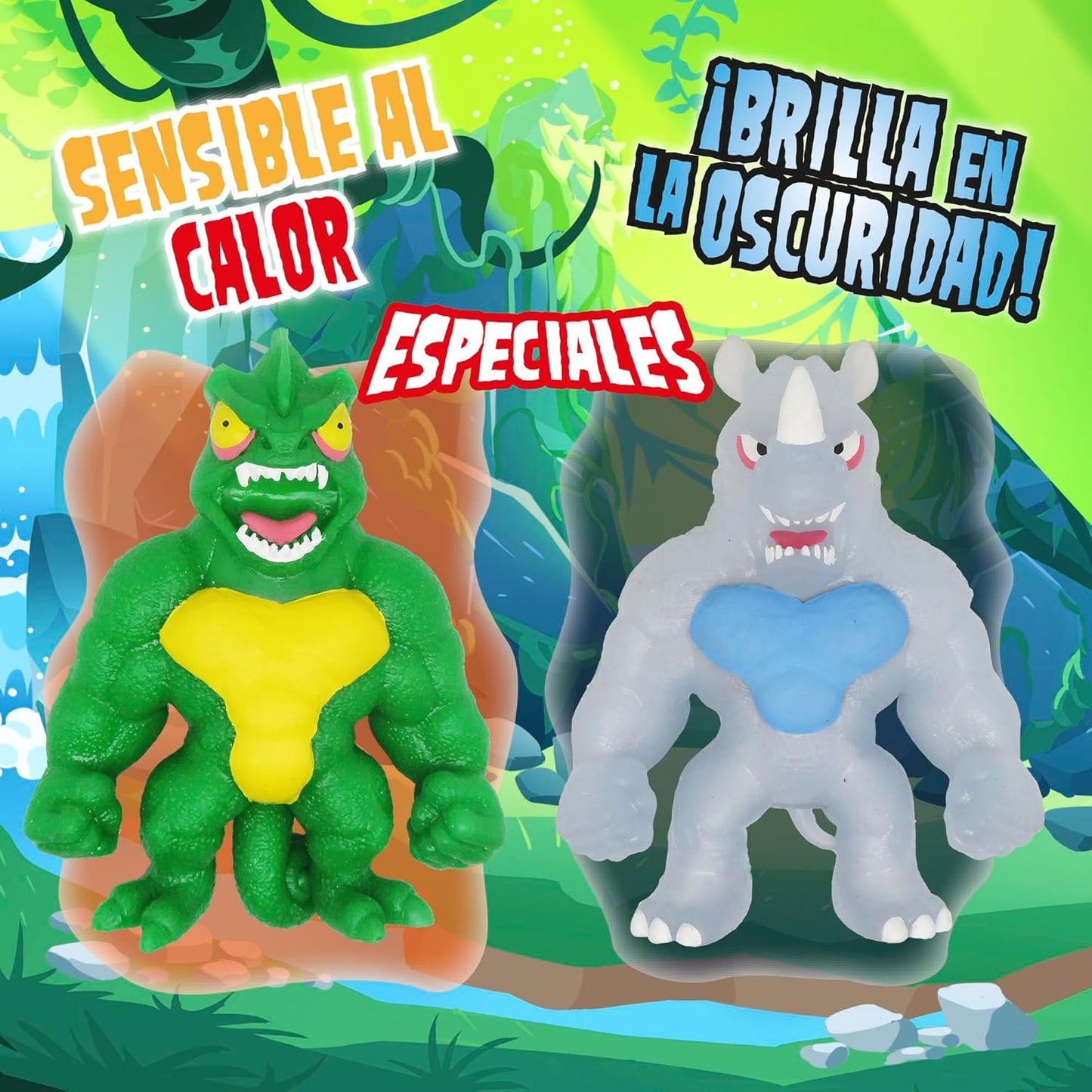 AQUA MONSTER FLEX Charaktere Monsterflex Ausziehbare Monster Ausziehbare Seeungeheuer