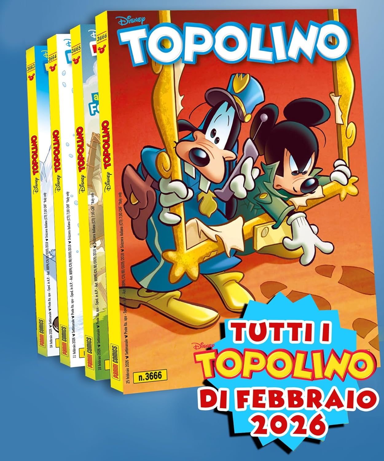 Coffret de bandes dessinées MICKEY MOUSE - Pack décembre 2024