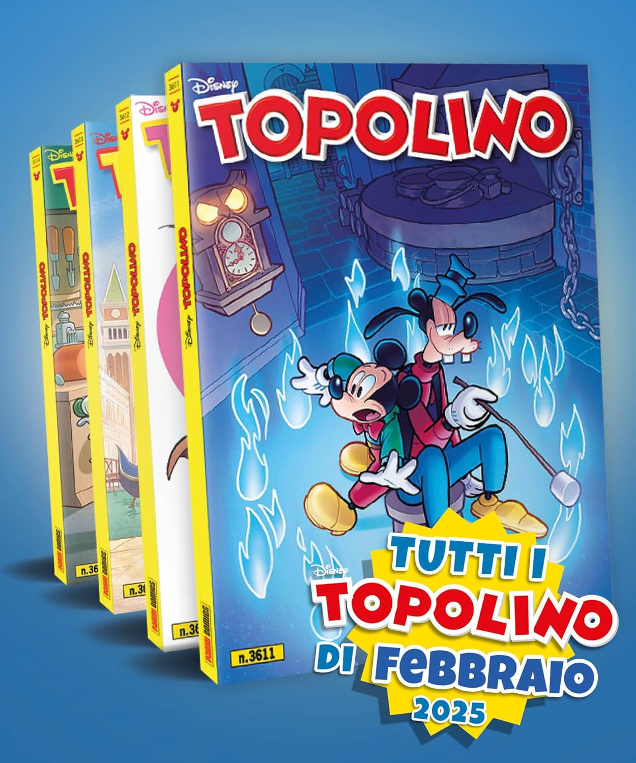 Coffret de bandes dessinées MICKEY MOUSE - Pack février 2025