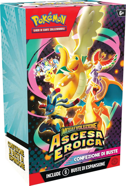 Bustine singole Pokémon ITA Sigillate - 10 Carte da Gioco espansioni in Italiano