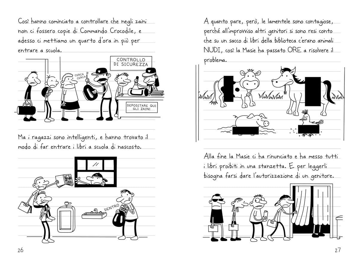 Collezioni Libri DIARIO DI UNA SCHIAPPA - Edizione Illustrata