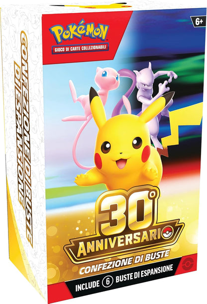 Zapečaćeni Pokémon paket za 30. obljetnicu - talijansko izdanje 30th Pokémon