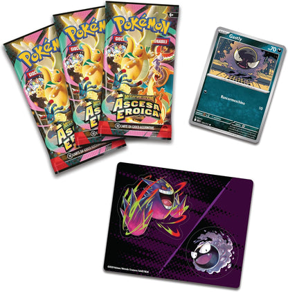 JCC Pokémon : Collection d'autocollants Écarlate et Violette – Ascension héroïque (Fantôme)