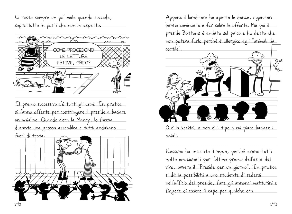 Collezioni Libri DIARIO DI UNA SCHIAPPA - Edizione Illustrata