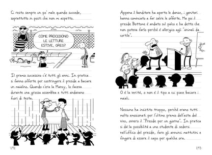 Collezioni Libri DIARIO DI UNA SCHIAPPA - Edizione Illustrata