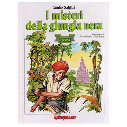 Les mystères de la jungle noire - Emilio Salgari (Couverture rigide) 1992