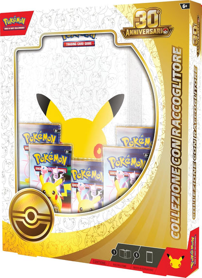 Pokémon: collezione con raccoglitore dell’espansione 30° Anniversario del GCC - Italiano