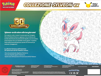 Pokémon: collezione Sylveon-ex dell’espansione 30° Anniversario del GCC in Italiano