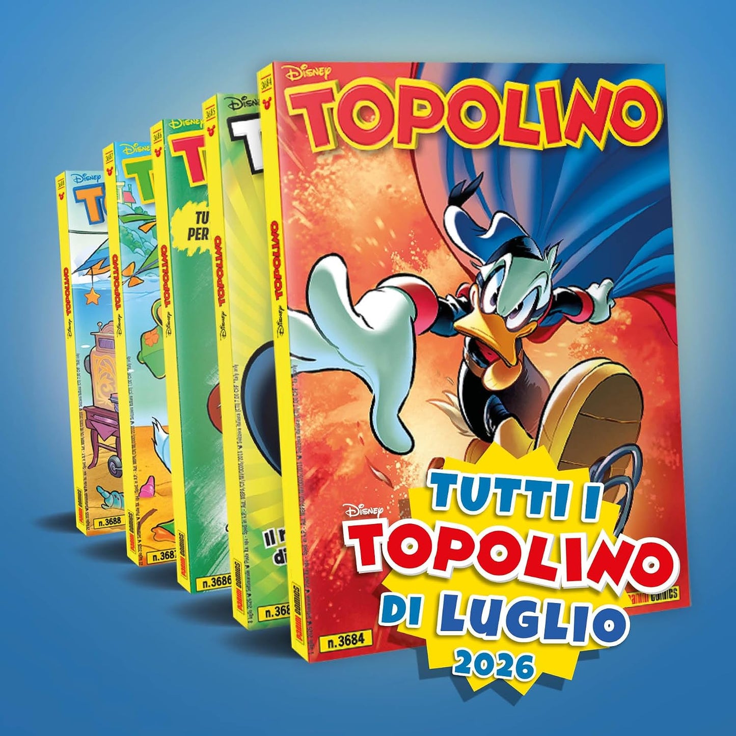 Set fumetti TOPOLINO - Pack Luglio 2026
