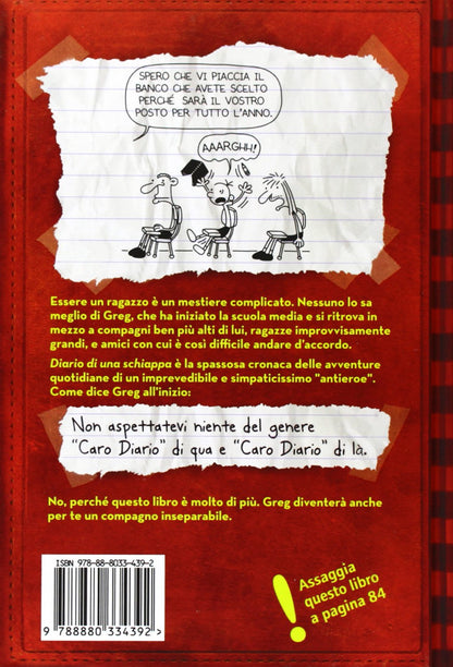Collezioni Libri DIARIO DI UNA SCHIAPPA - Edizione Illustrata