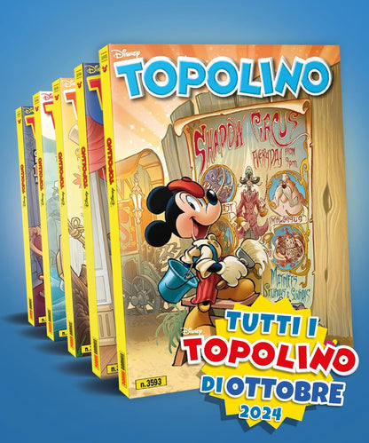 Coffret de bandes dessinées MICKEY MOUSE - Pack d'octobre 2024