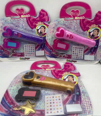 Ma Petite Princesse Arc-en-ciel Coiffure Sbabam Plaque de Coloration pour Cheveux