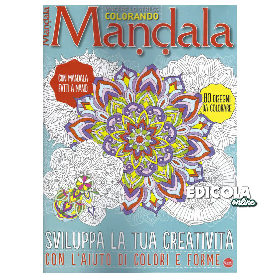 Relax-Malbuch - Mandala 80 Zeichnungen