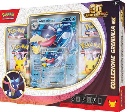 Pokémon: Collezione Greninja-ex dell’espansione 30° Anniversario del GCC Pokémon