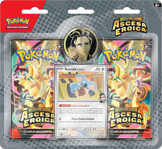 JCC Pokémon : Collection d'autocollants Écarlate et Violette – Ascension héroïque (Salamèche)