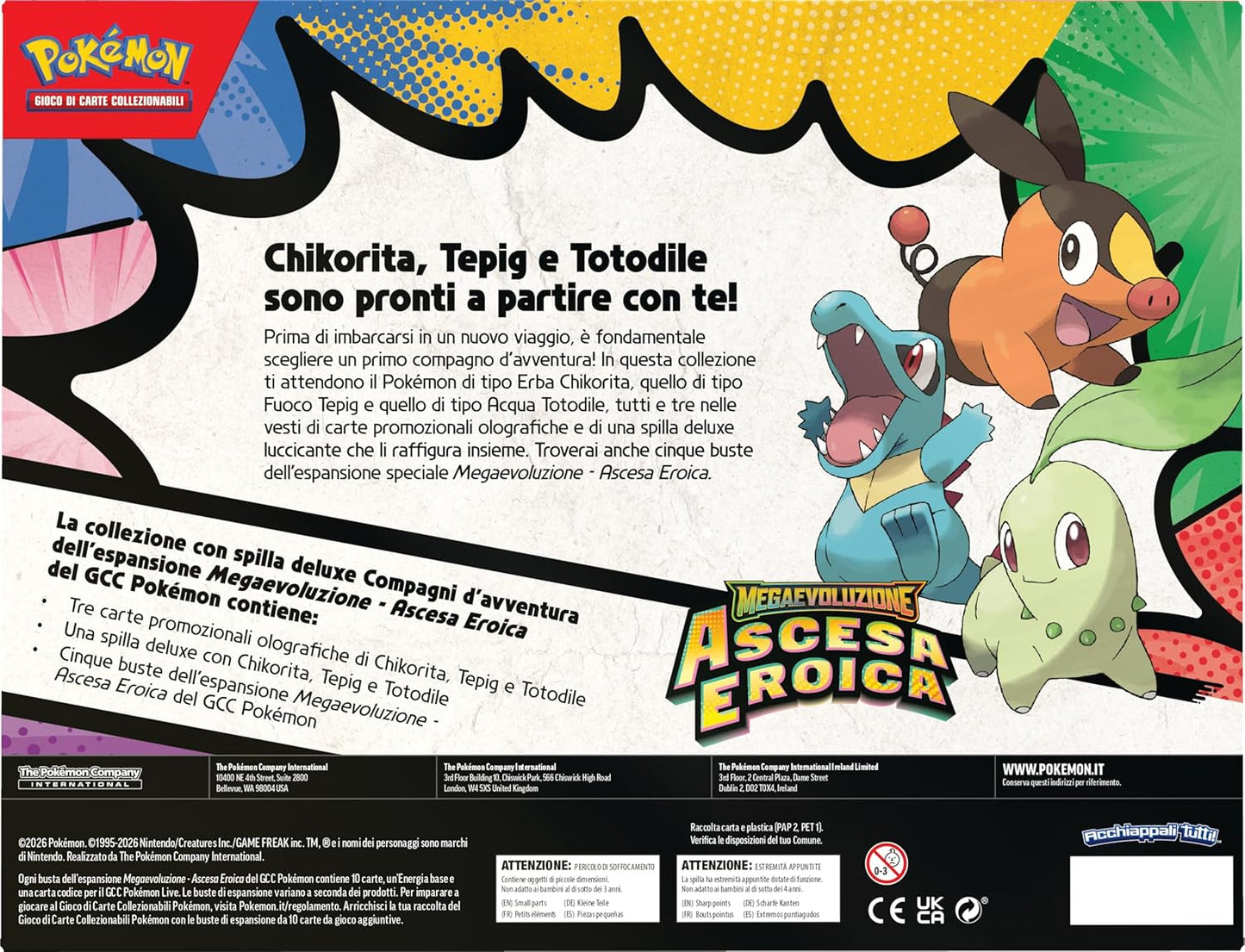 JCC Pokémon : Collection d'autocollants Écarlate et Violette – Ascension héroïque (Salamèche)
