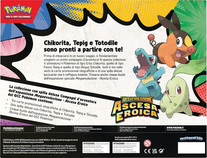 JCC Pokémon : Collection d'autocollants Écarlate et Violette – Ascension héroïque (Salamèche)