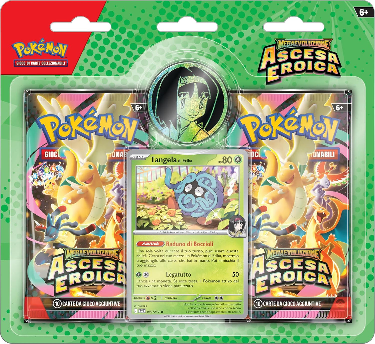 JCC Pokémon : Collection d'autocollants Écarlate et Violette – Ascension héroïque (Salamèche)