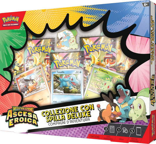 JCC Pokémon : Collection d'autocollants Écarlate et Violette – Ascension héroïque (Salamèche)