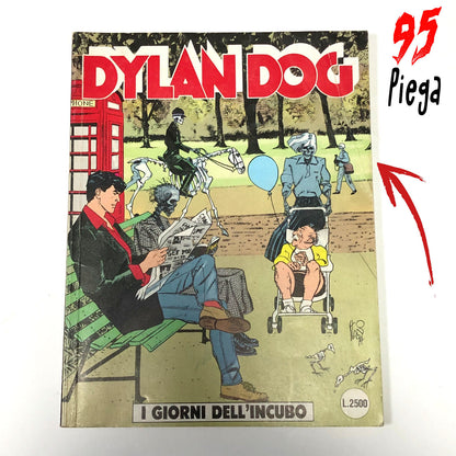 Comics von 51 bis 100 der ersten 1. Originalausgabe von Dylan Dog Lot runden Ihre Sammlung ab
