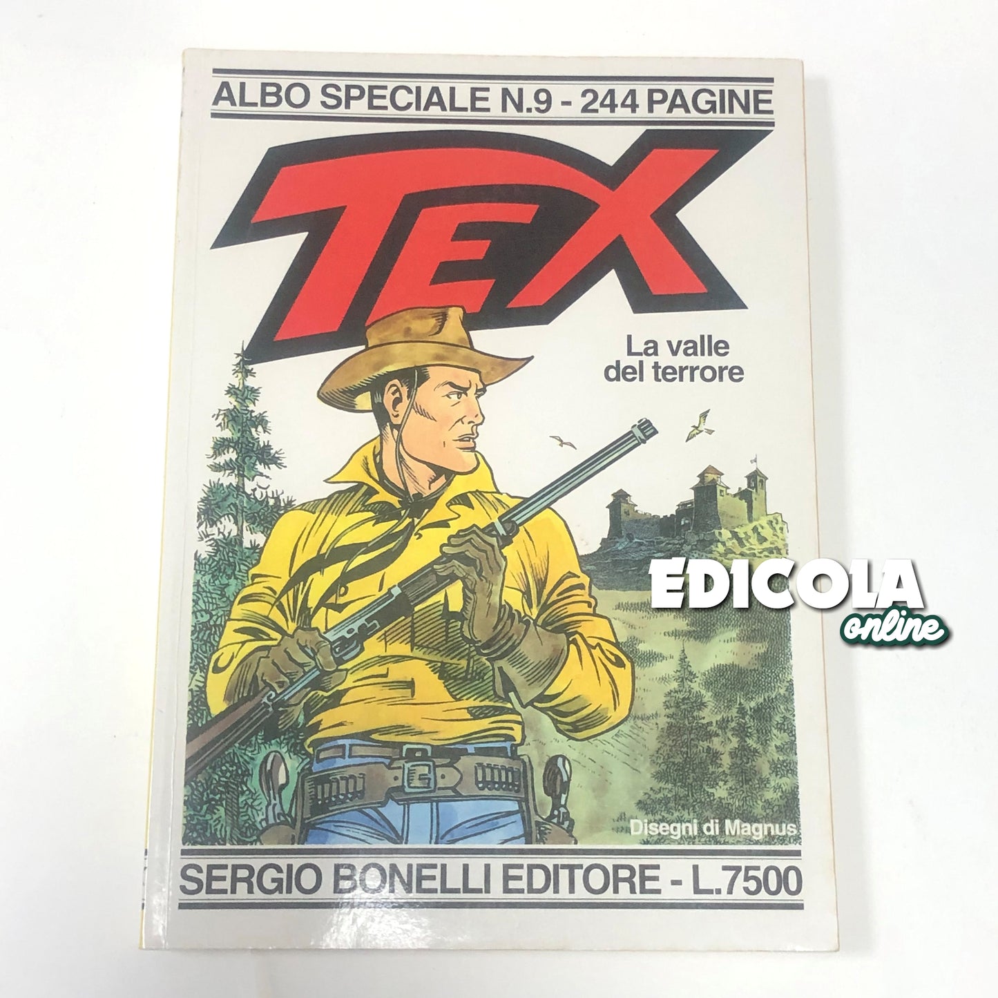 Fumetti ALBO SPECIALE Gigante TEX WILLER lotto Raro Texone Usati prima edizione