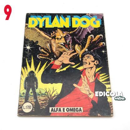 Comics von 1 bis 10 von DYLAN DOG. Originallos, erste Auflage. Vervollständigen Sie Ihre Sammlung