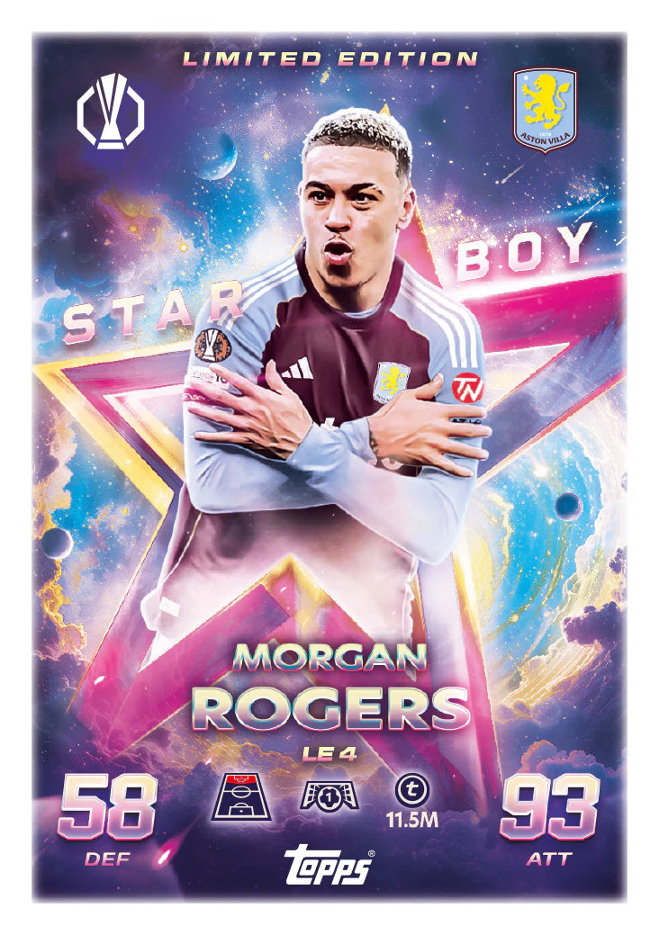 Bustina di 12 Cards Topps – Match Attax 24/25 – Sammelkarten
