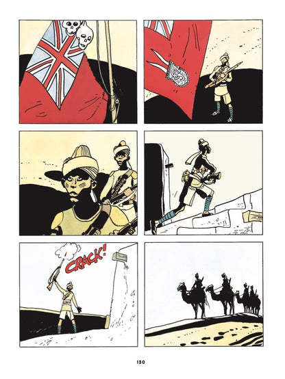 Hugo Pratt Cartonato - L'UOMO DELLA SOMALIA di Hugo Pratt (CEPIM 1979)