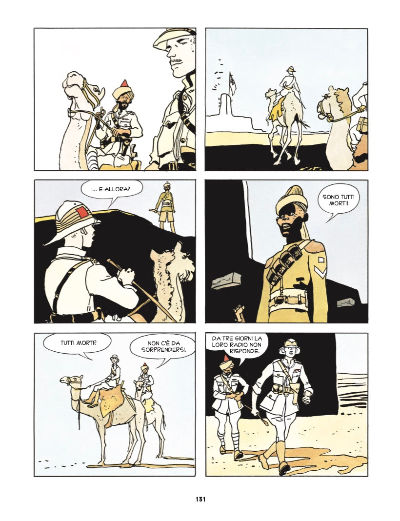Hugo Pratt Cartonato - L'UOMO DELLA SOMALIA di Hugo Pratt (CEPIM 1979)