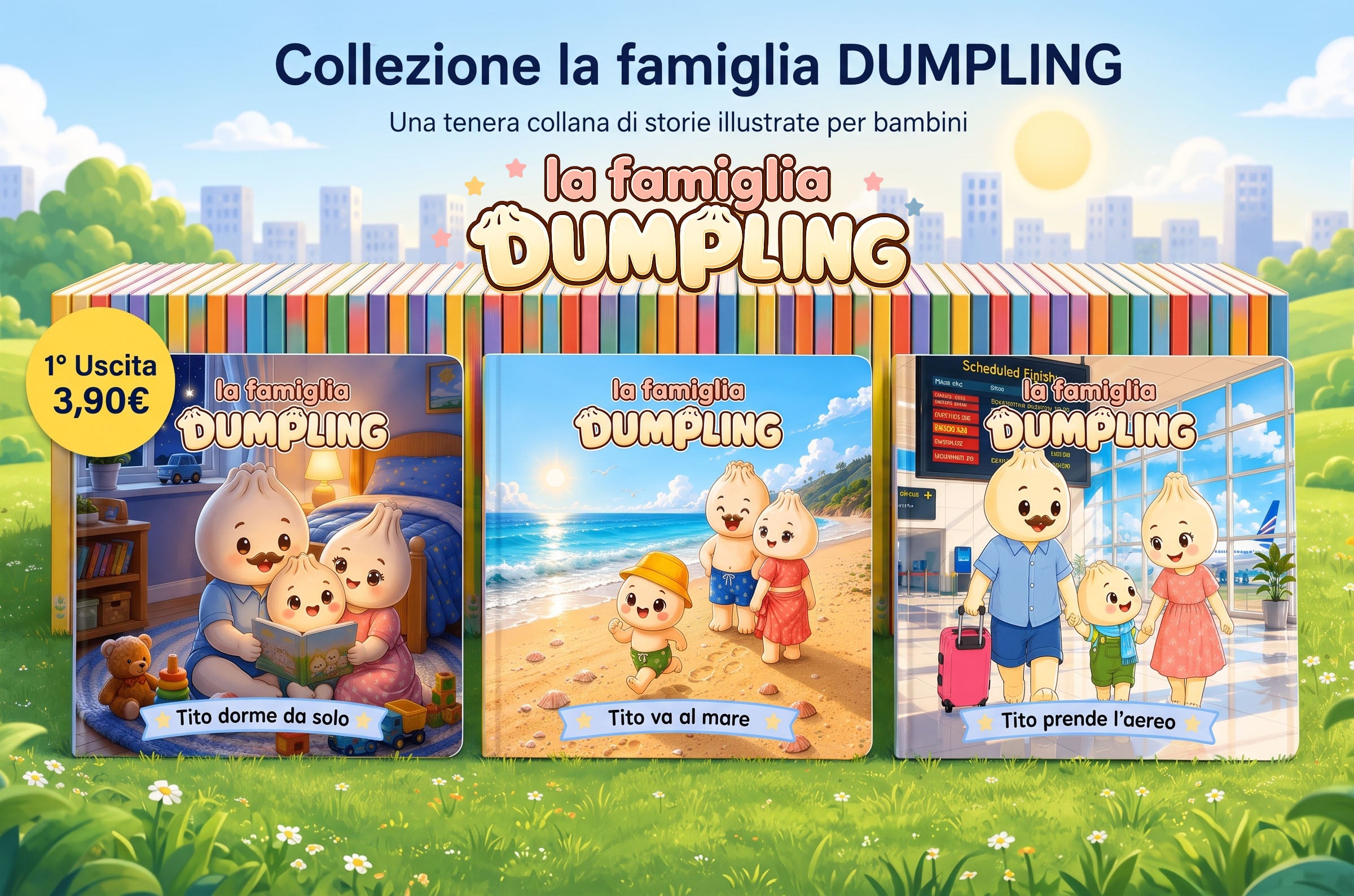 Collezione La famiglia Dumpling, libri illustrati per bambini dai 3 ai 6 anni