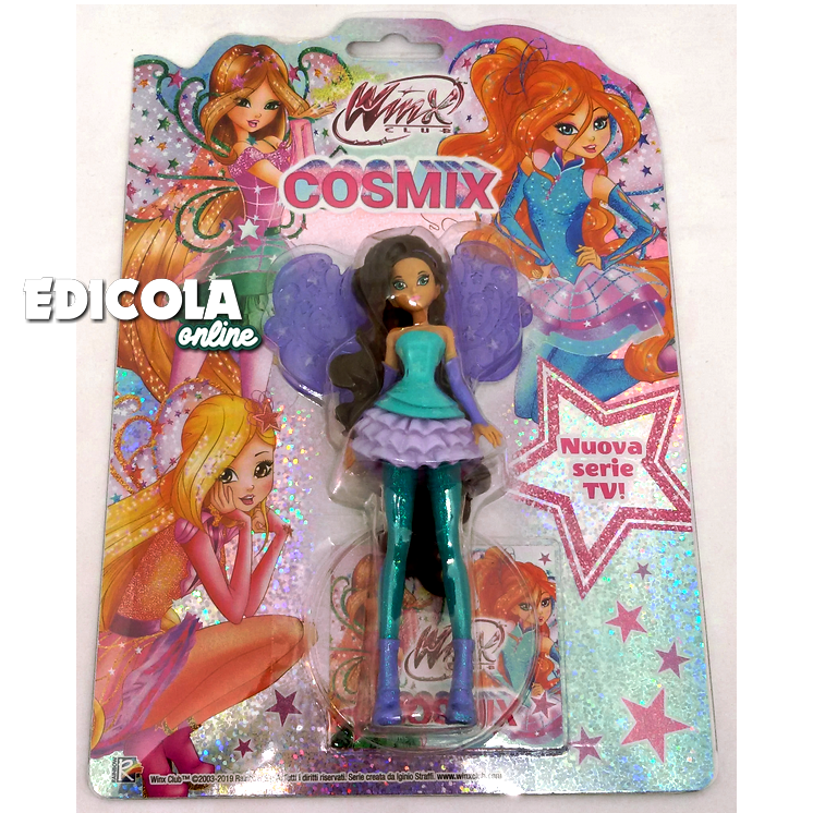 Winx Club Sammlerstück COSMIX Actionfigur Bloom Doll Flora Aisha Musa
