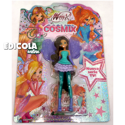 Winx Club Sammlerstück COSMIX Actionfigur Bloom Doll Flora Aisha Musa