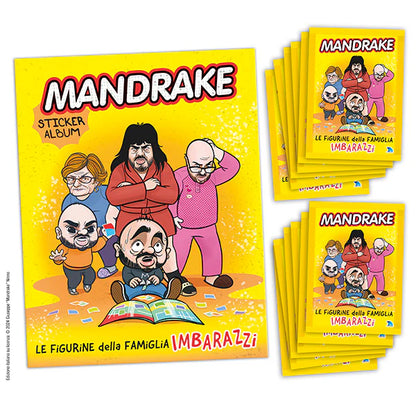 Set Album e/o Bustine di Figurine Sticker della Famiglia Imbarazzi Mandrake 2024