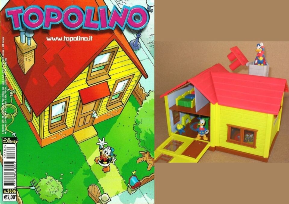 Komplettset 6/6: UNCLE DADDY'S HOUSE mit Mickey Mouse und Paperinik-Comics