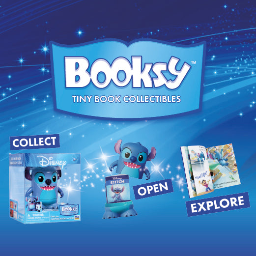 BOOKSY Disney – 3D action figure with booklet inside