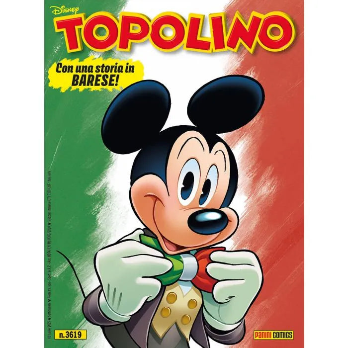 mini lotto 10 Fumetti TOPOLINO Set 3608 + 3619 Collezione in Dialetto Completa