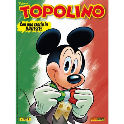 mini lotto 10 Fumetti TOPOLINO Set 3608 + 3619 Collezione in Dialetto Completa
