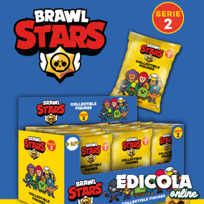 BRAWL STARS mini figurines série 2 figurines d'action personnages 3D (2024)
