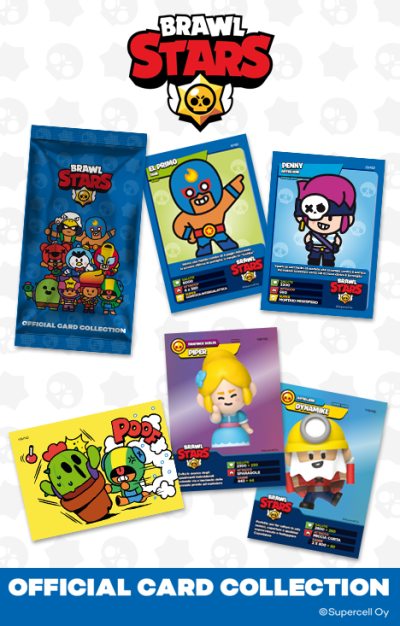 BRAWL STARS Kartenalbum und/oder Set mit versiegelten Paketen – Serie 2 (2024)