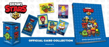 BRAWL STARS Kartenalbum und/oder Set mit versiegelten Paketen – Serie 2 (2024)