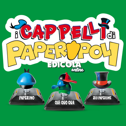 Set 3 Uscite - I Cappelli di Paperopoli + Fumetti Topolino 3609 3610 3611