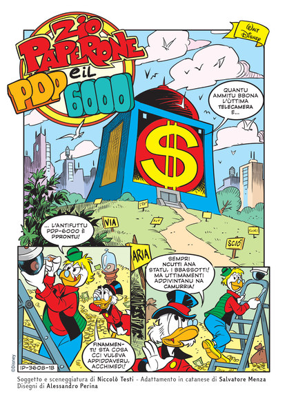 [2nd Pre-order] MICKEY MOUSE comic booklet n. 3608 - January 17th National Dialect Day!