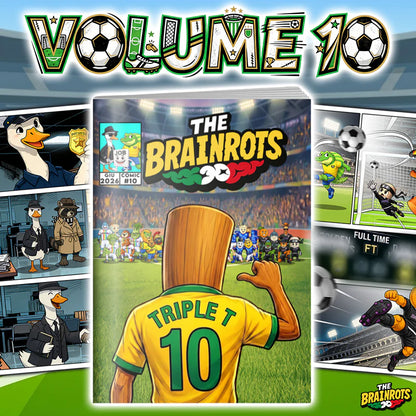 Fumetto The Brainrots n. 10 (Giugno 2026)