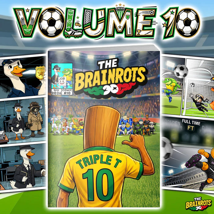 Fumetto The Brainrots n. 10 (Giugno 2026)